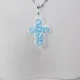 Small Cross - Kara-Silver Chain - 1